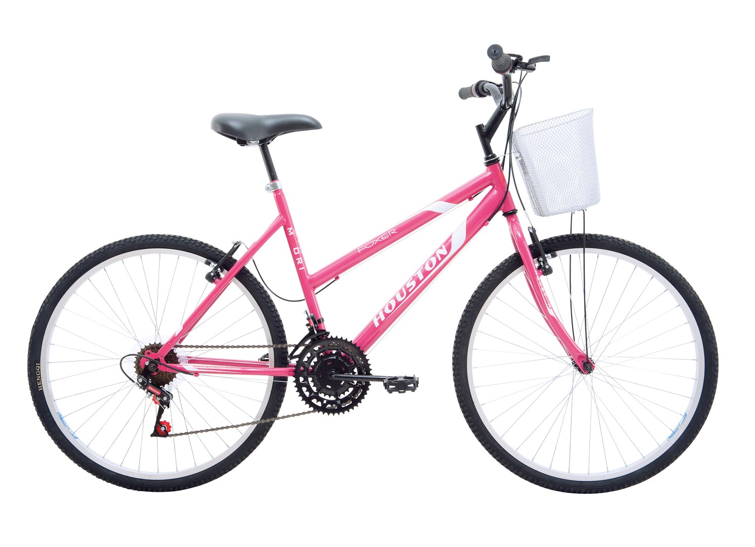 Bicicleta Houston Foxer Hammer Aro 26 Pink