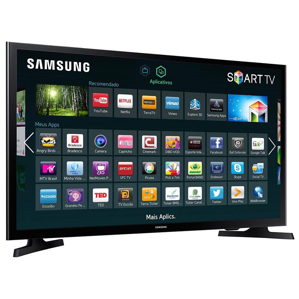 Smart Tv Led 32 Hd Samsung HG32NE595JGXZD 2 Hdmi Wi-Fi Integrado
