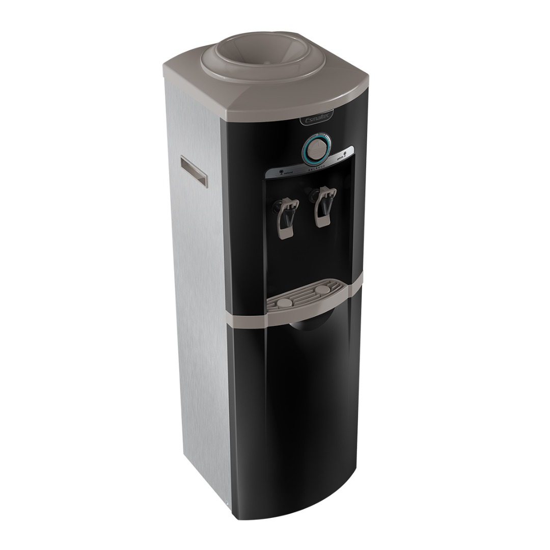 Bebedouro De Coluna Egc35b Inox Preto Esmaltec 2v Credimoveis Novolar Bebedouro De Coluna Egc35b Inox Preto Esmaltec 2v Credimoveis Novolar