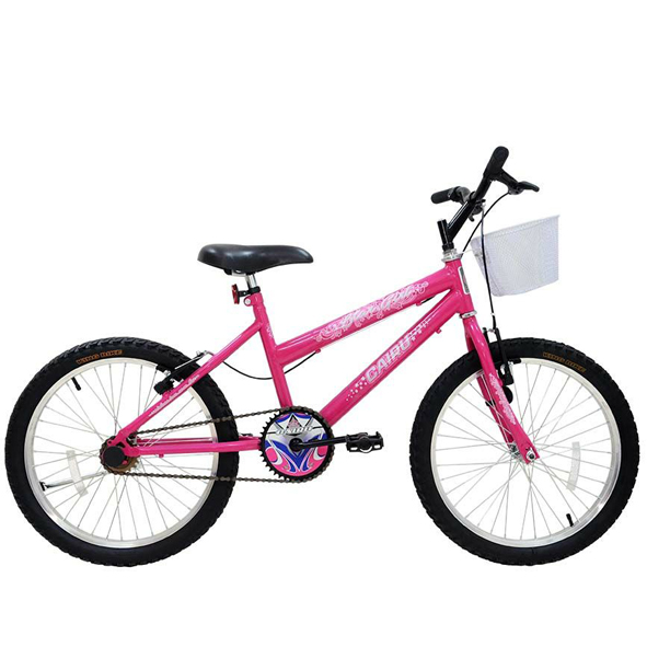Bicicleta Cairu Star Girl Aro 20 Feminina Rosa
