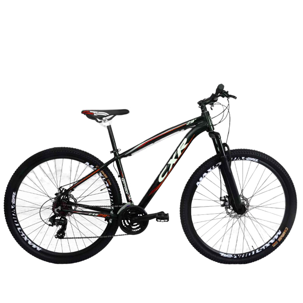 Bicicleta Cairu Mountain Bike Quadro em alumínio e Freios mecânico CXR29 Preto/Vermelho