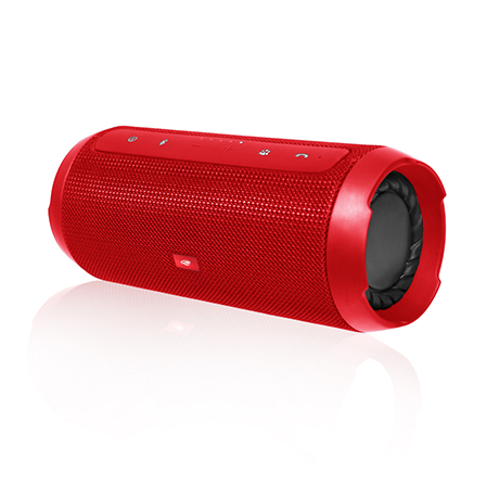 Caixa de Som Portatil Speaker Bluetooth Pure Sound SP-B150 C3Tech Vermelho