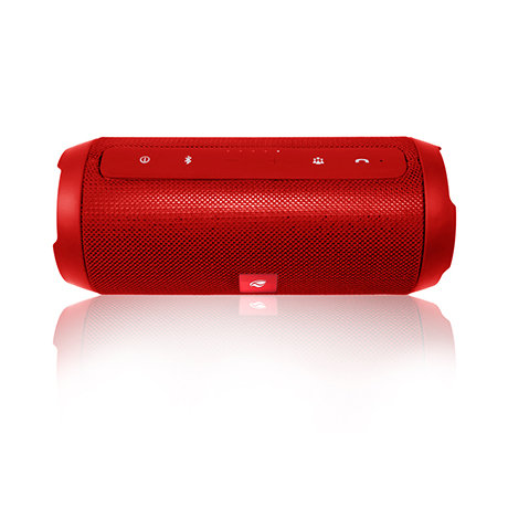 Caixa de Som Portatil Speaker Bluetooth Pure Sound SP-B150 C3Tech Vermelho