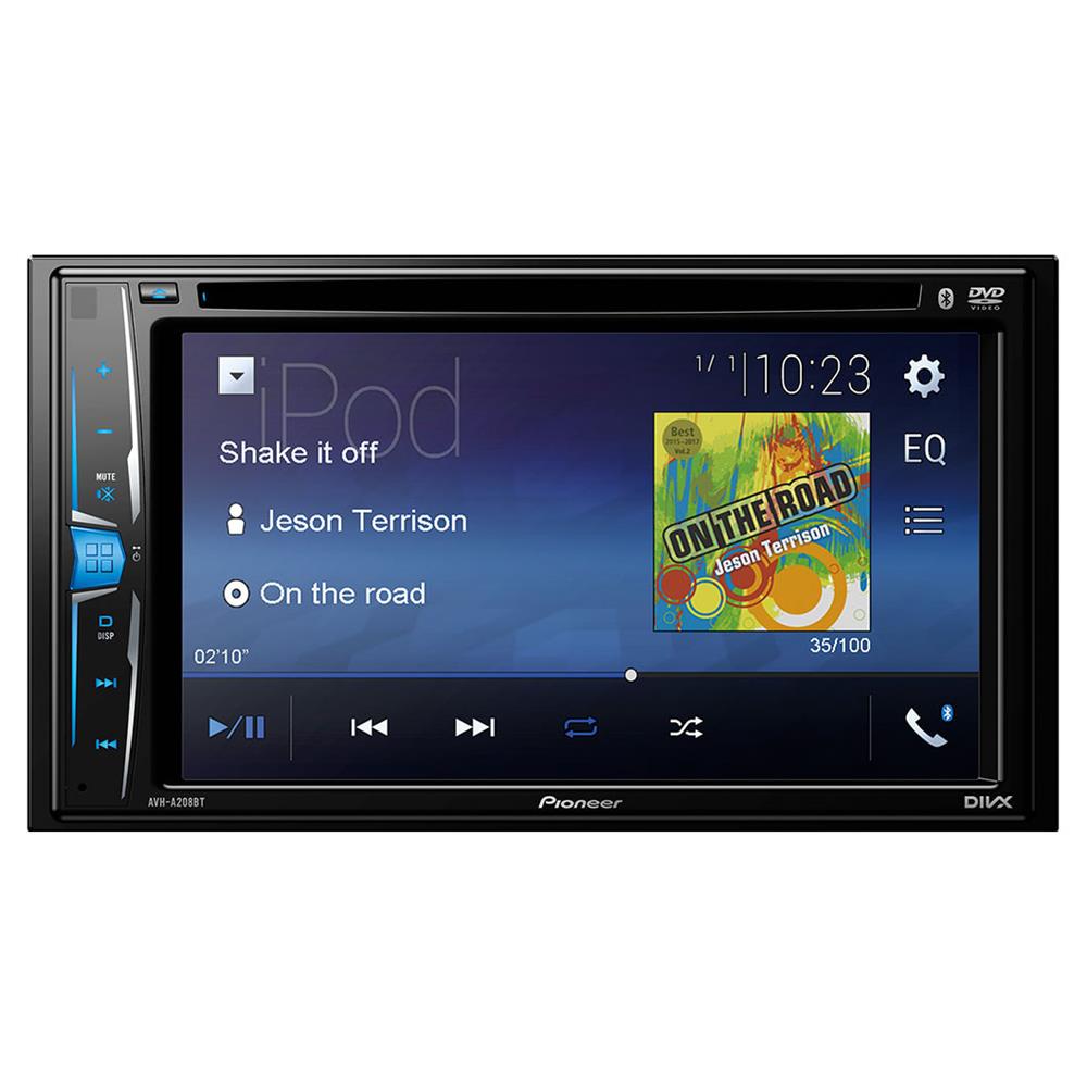 DVD Automotivo Pioneer AVH-A208BT 6,2 Bluetooth - 23W RMS