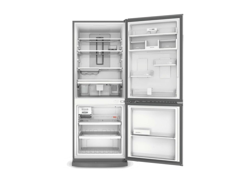 Refrigerador Brastemp BRE57AK Frost Free Inverse 443 Litros Inox