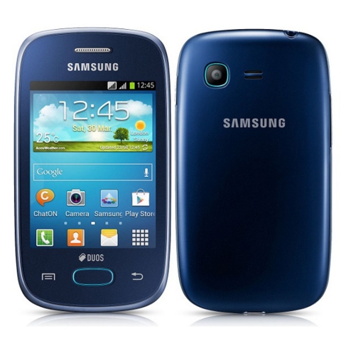Celular Samsung Desbloqueado TIM Galaxy Pocket Neo Duos GT-S5312 Azul com Dual Chip, Android 4.1, Wi-Fi, 3G, GPS, Câmera 2MP, FM, MP3 e Bluetooth.