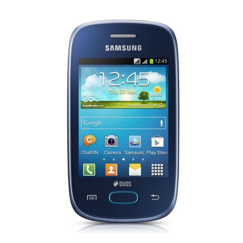Celular Samsung Desbloqueado TIM Galaxy Pocket Neo Duos GT-S5312 Azul com Dual Chip, Android 4.1, Wi-Fi, 3G, GPS, Câmera 2MP, FM, MP3 e Bluetooth.