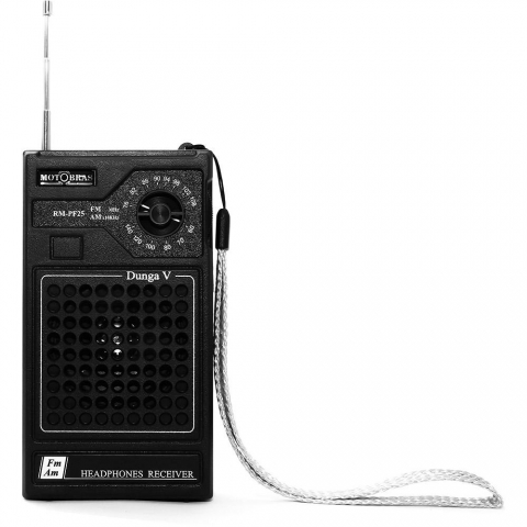 Rádio Portátil Motobrás RM PF 25 AM/FM