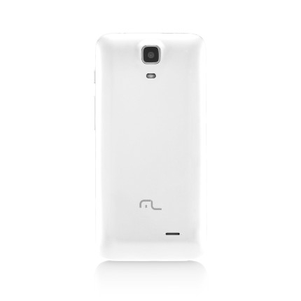 Smartphone Multilaser MS45 Dual Chip Android 5.1 Tela 4.5 8GB Wi-Fi 3G Câmera 5MP Branco