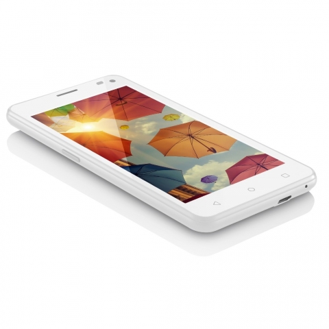 Smartphone Multilaser MS50 Colors Branco Tela 5 Câmera 8.0 MP, 5.0MP Frontal 3G Quad Core 8GB Android 5.0