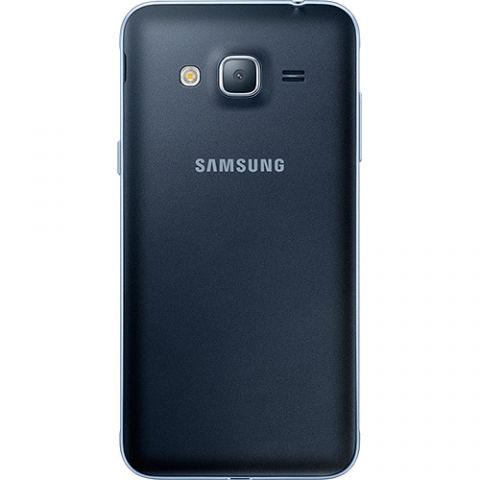 Smartphone Samsung Galaxy J3 Dual Chip Desbloqueado Android 5.1 Tela 5 8GB 4G Wi-Fi Câmera 8MP Preto