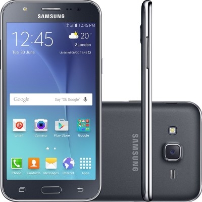 Smartphone Samsung Galaxy J5 Duos J500B, 4G Android 5.1 Quad Core Preto