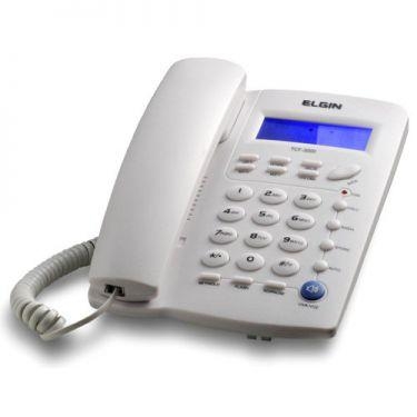 Telefone Elgin Mesa C/Fio TCF-3000 Cinza