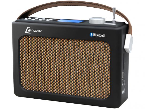 Rádio Portátil Lenoxx FM 10W Display Digital - RB 90 Bluetooth