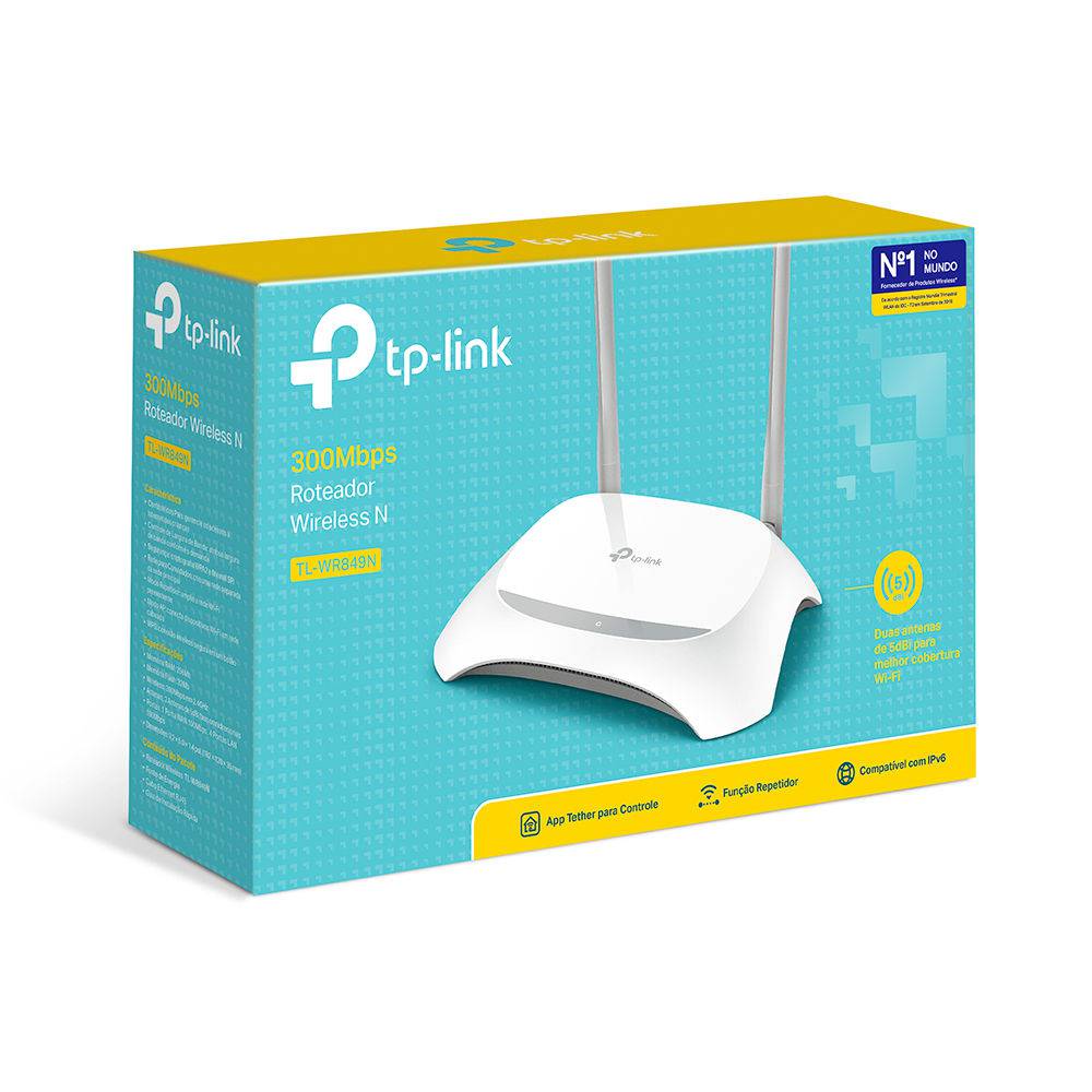 Roteador Wireless Tp-link N 300mbps TL-WR849N