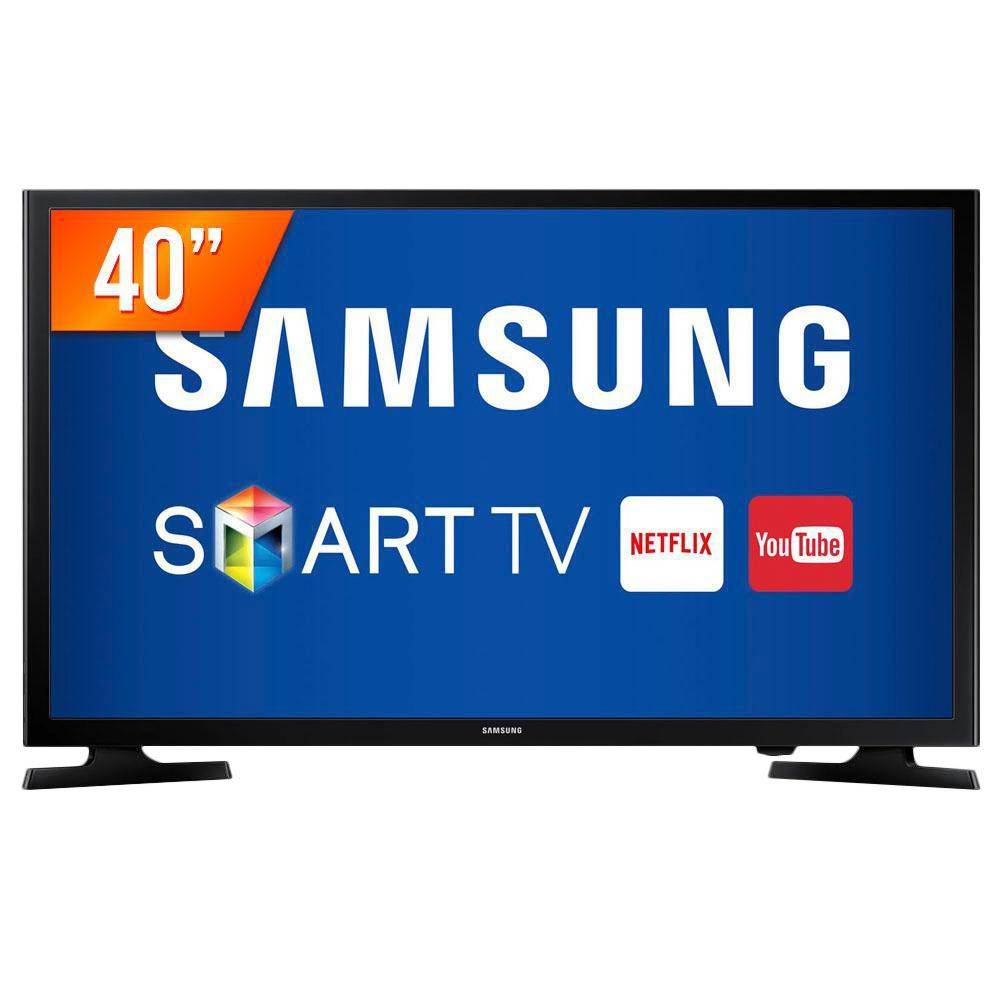 Smart TV LED 40 Full HD Samsung LH40RBHBBBG/ZD 2 HDMI USB Wi-Fi Integrado Conversor Digital