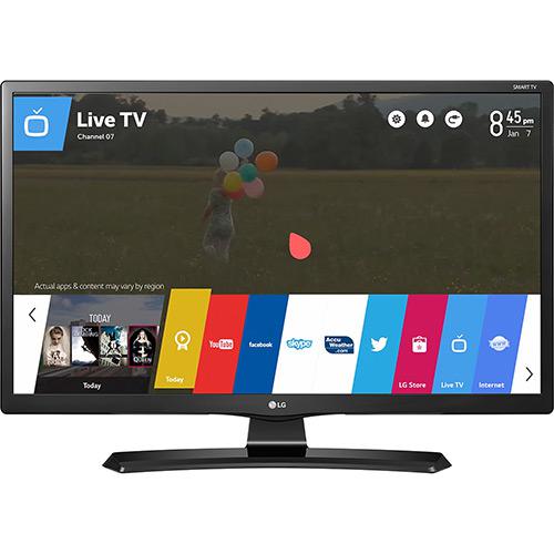Smart TV LG LED 28 28MT49S-PS HD com Conversor Digital Wi-Fi Integrado 2 HDMI 1 USB WebOS 3.5 Apps Screen Share
