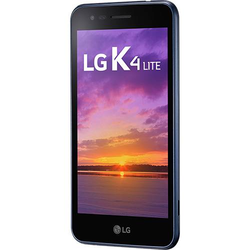 Smartphone LG K4 Lite Dual Chip Android 6.0 Tela 5.0 Quadcore 1.1GHz 8GB 4G Câmera 5MP Índigo