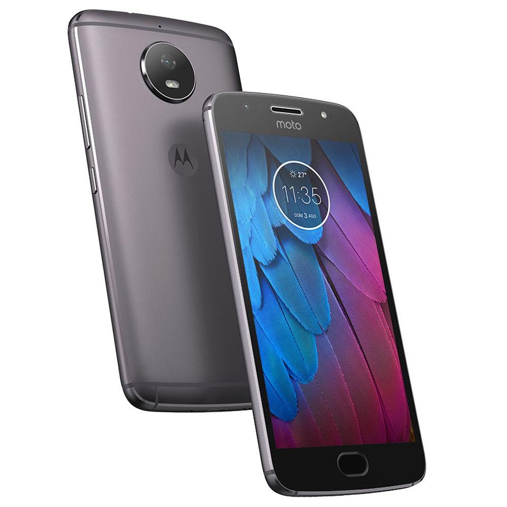 Smartphone Motorola Moto G5s XT1792 Platinum com 32GB, Tela de 5.2, Dual Chip, Android 7.1, 4G, Câmera 16MP, Processador Octa-Core e 2GB de RAM