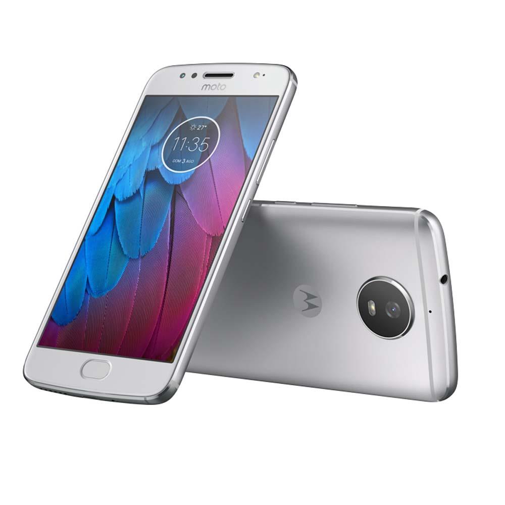 Smartphone Motorola Moto G5s XT1792 Prata com 32GB, Tela de 5.2, Dual Chip, Android 7.1, 4G, Câmera 16MP, Processador Octa-Core e 2GB de RAM