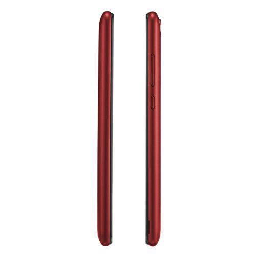 Smartphone Multilaser MS50L 3G Preto/Vermelho NB708 - 2 Chips, Tela 5.0, Android 7.0, Q.Core, 1Gb Ram