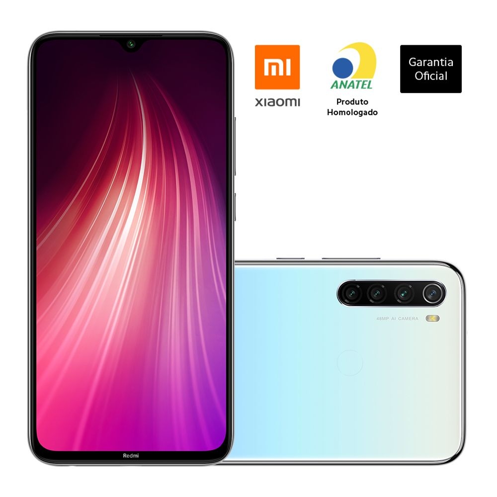 Smartphone Xiaomi Redmi Note 8 4GB Ram Tela 6 3 64GB C mera Quad 48 8 2 