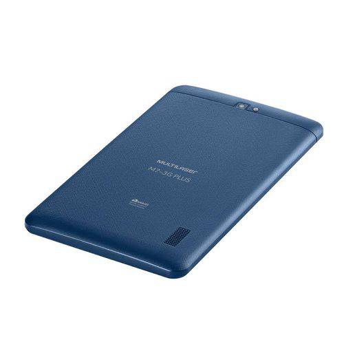 Tablet Multilaser M7 3G Plus Quad Core 1GB RAM Câmera Tela 7 Memória 8GB Dual Chip Azul - NB270