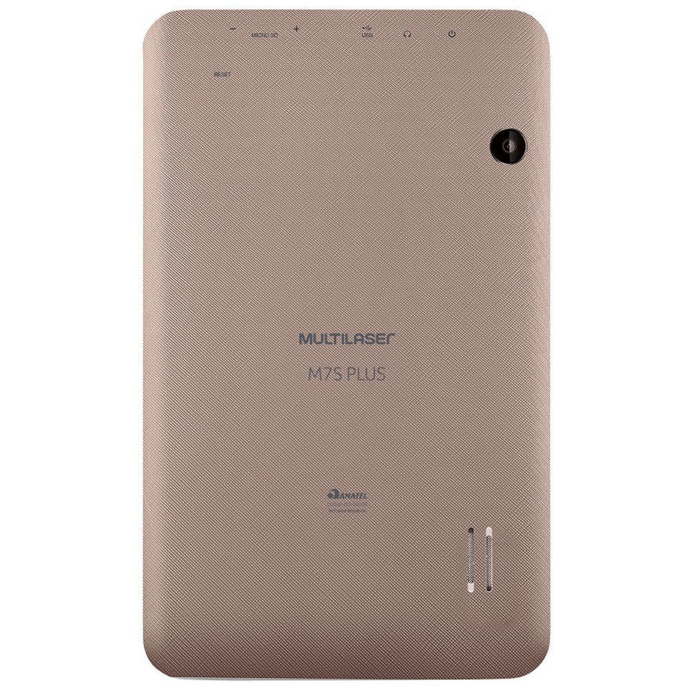 Tablet Multilaser M7S Plus Quad Core Câmera Wi-Fi 1GB de RAM Tela 7 Memória 8GB Dourado NB276