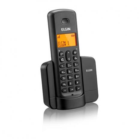 Telefone Sem Fio Elgin Tsf 8001 Viva Voz E Identificador De Chamadas