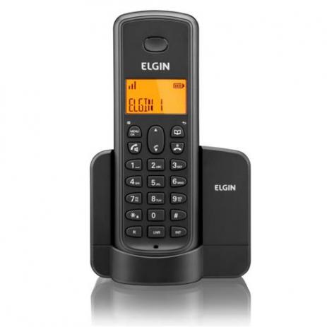 Telefone Sem Fio Elgin Tsf 8001 Viva Voz E Identificador De Chamadas