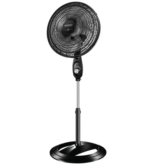 Ventilador de Coluna Mondial Super Power VSP-40C-NB 40cm 3 Velocidades Preto 140W