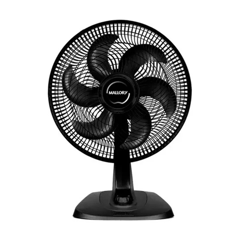 Ventilador de Mesa Mallory Turbo Fresh 40cm Preto/Grafite